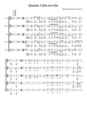 Quando l'alba novella