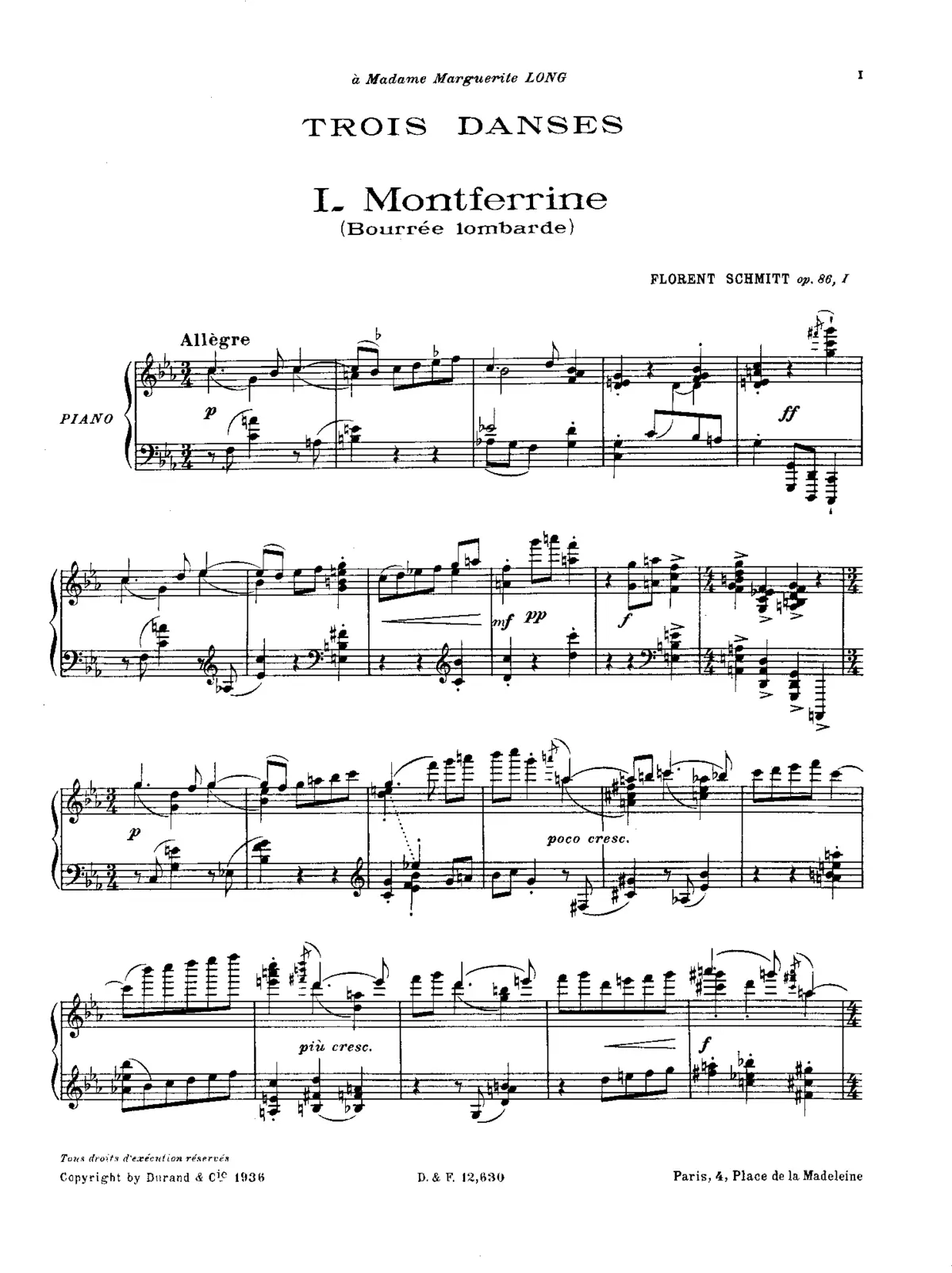 3 Danses - Page 1