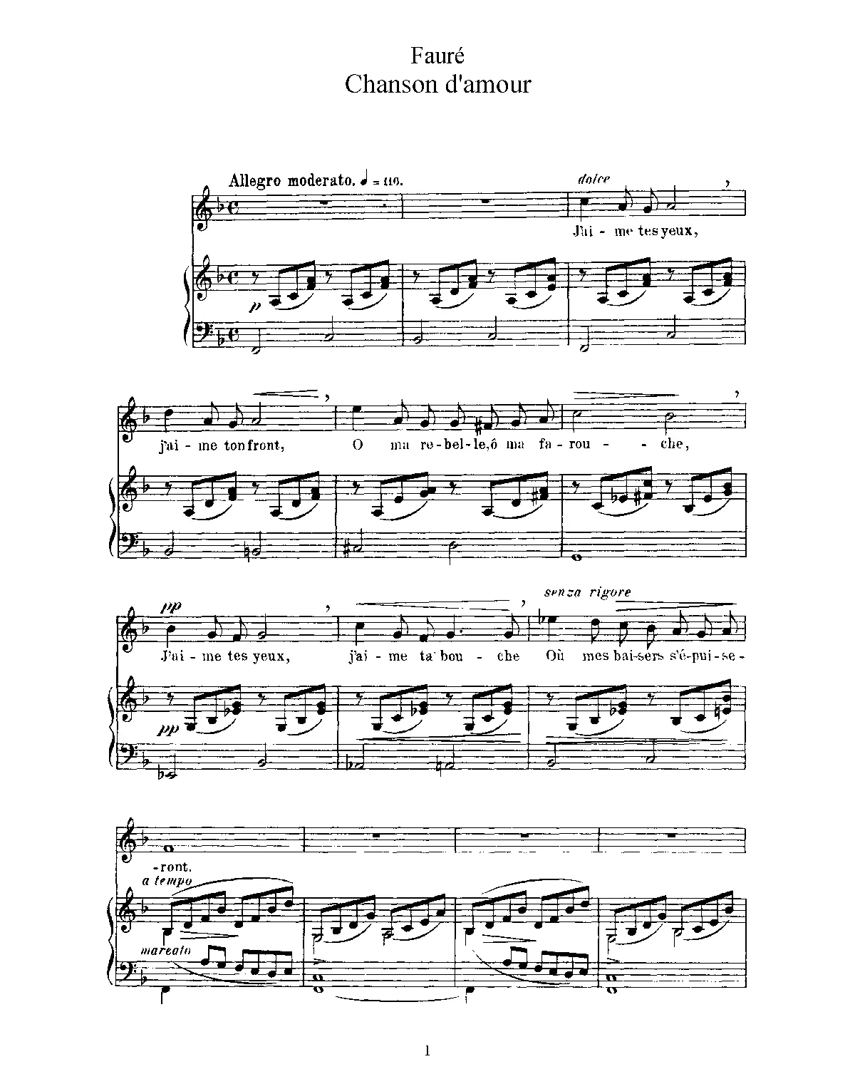 2 Songs - Page 1