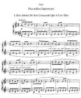 Peccadilles importunes