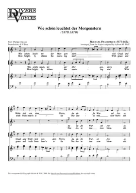 Wie schön leuchtet der Morgenstern