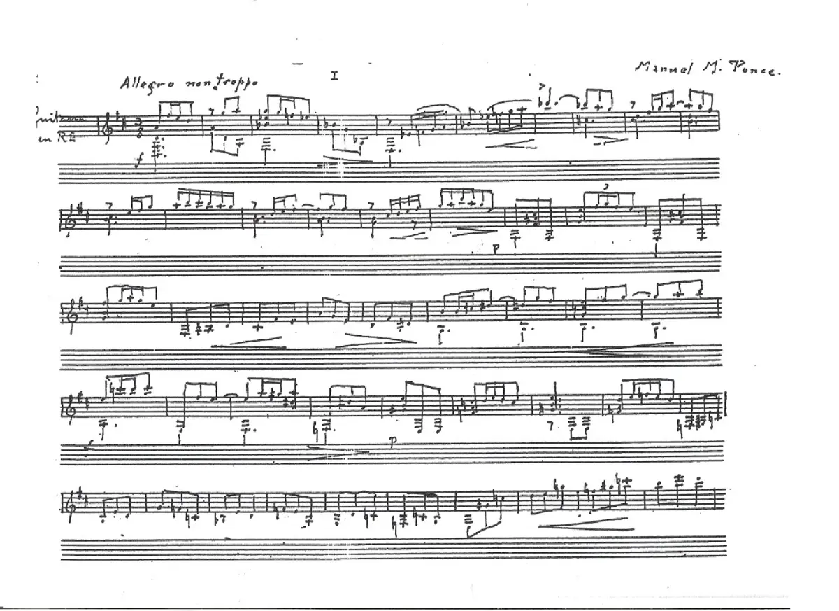 Sonatina meridional - Page 1