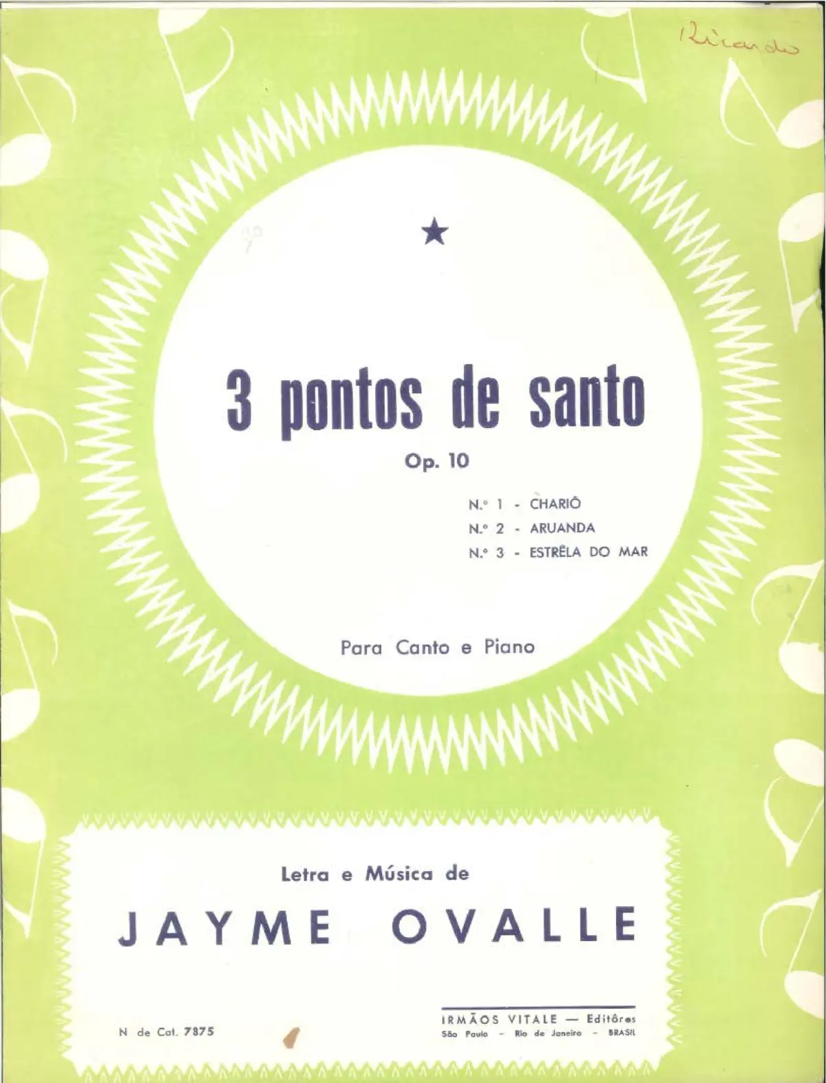 3 Pontos de Santo - Page 1