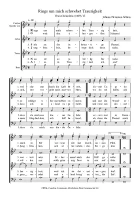 Rings um mich schwebet Traurigkeit