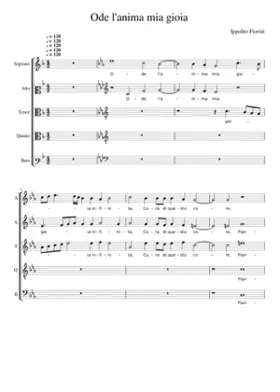 Ode l'anima mia gioia