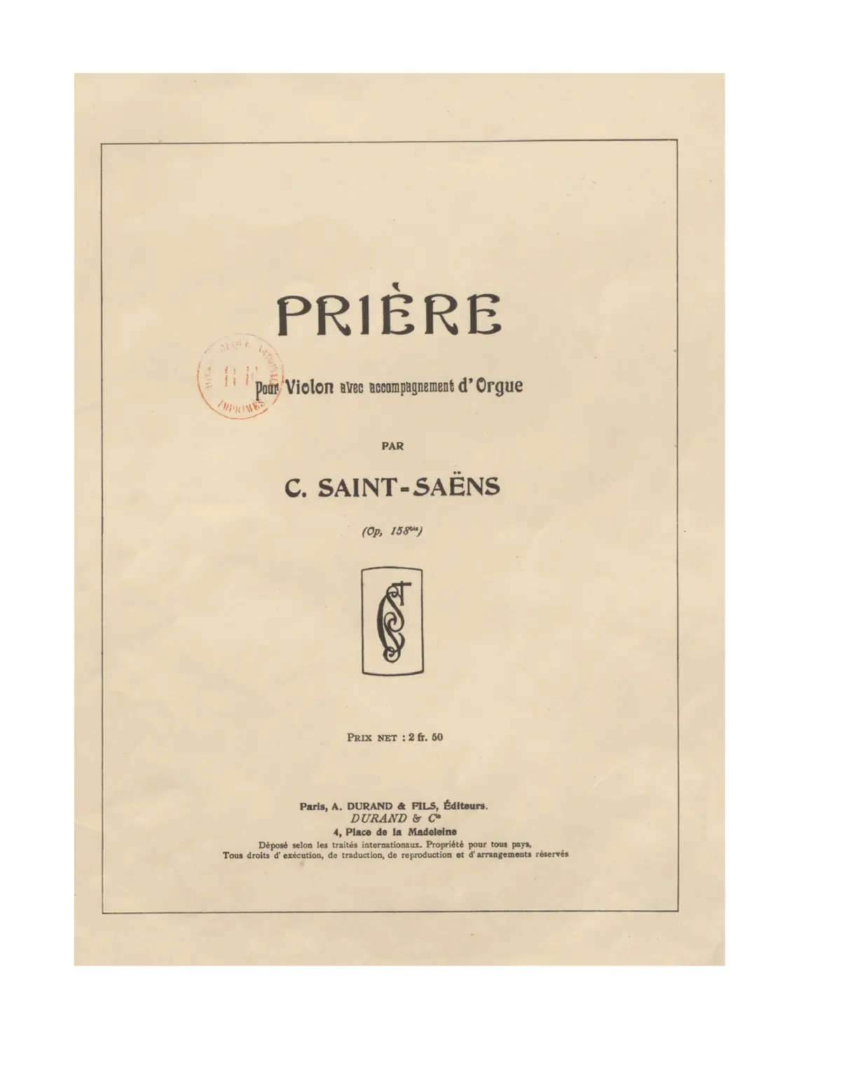 Prière - Page 1