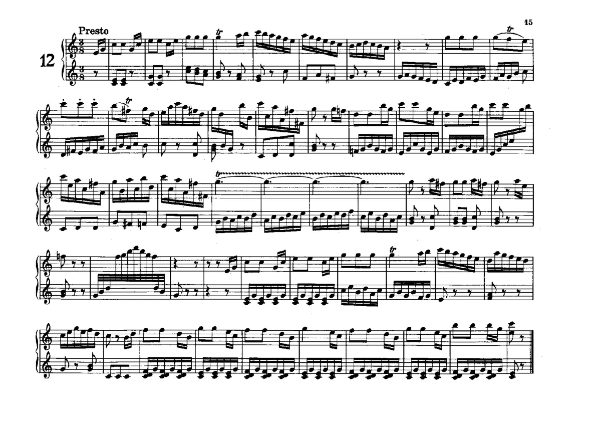 Flötenuhr in C major, Hob.XIX:24 - Page 1