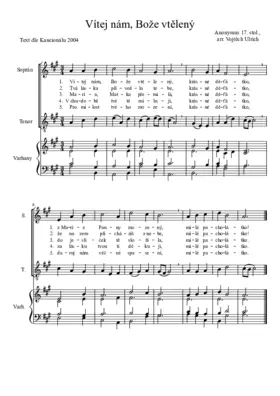 Vítej nám, Bože vtělený