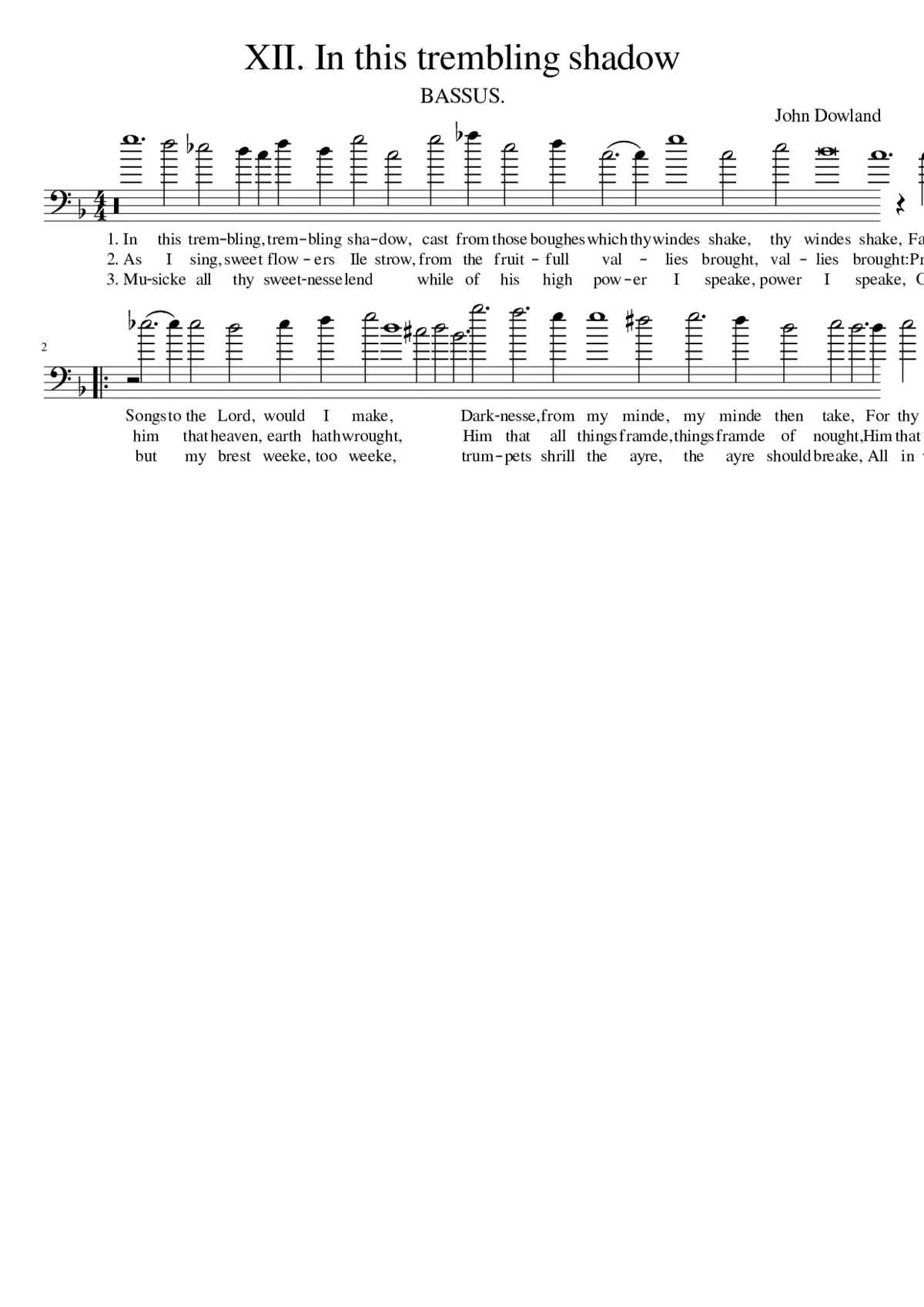 XII. In this trembling shadow - Page 1