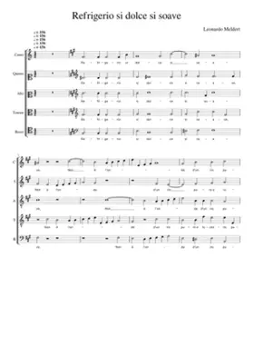 Refrigerio si dolce si soave