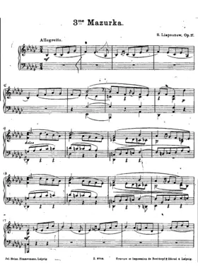 Mazurka No.3, Op.17