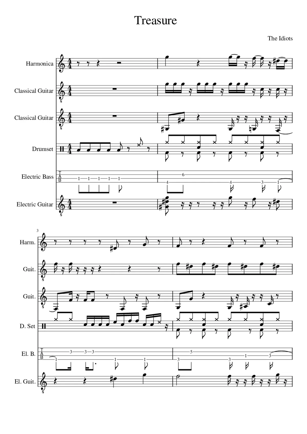 treasure - Page 1