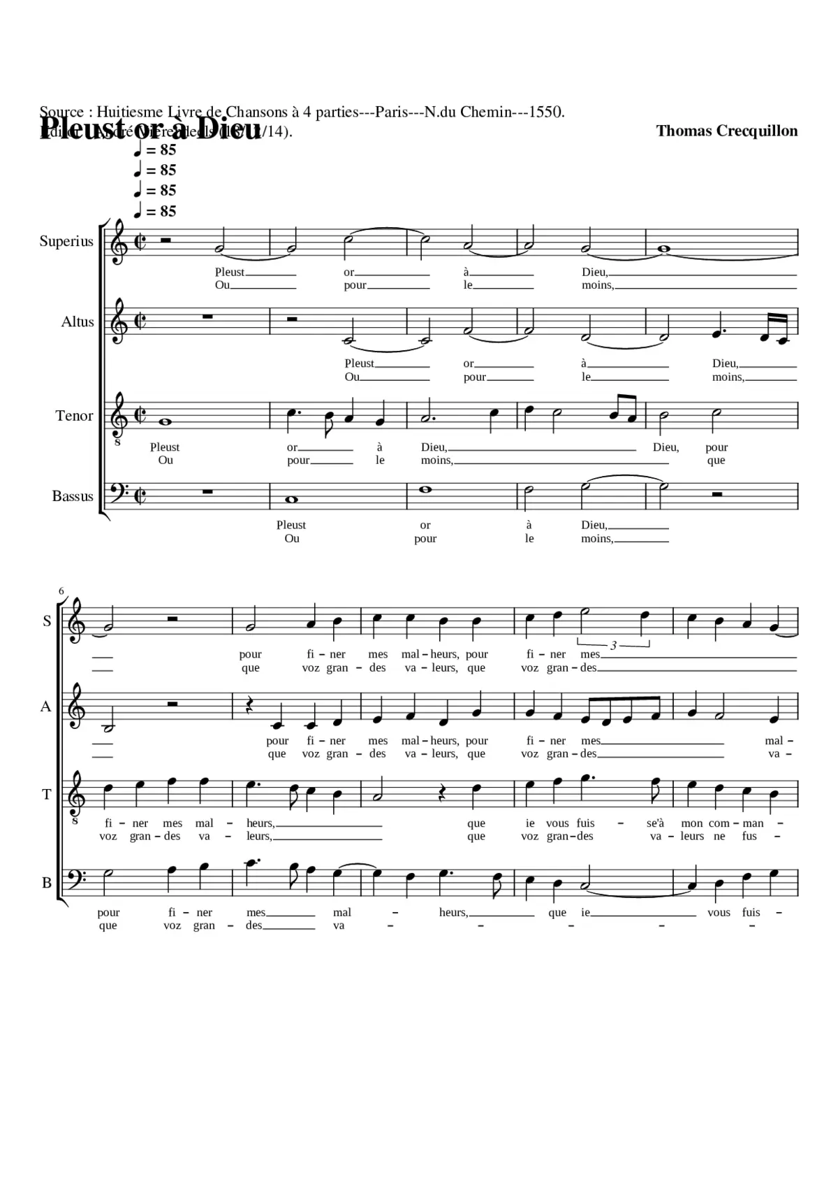 Pleust or à Dieu - Page 1