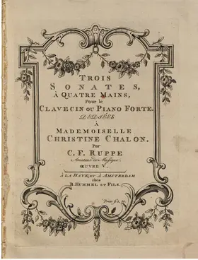 3 Sonatas for Keyboard 4-Hands