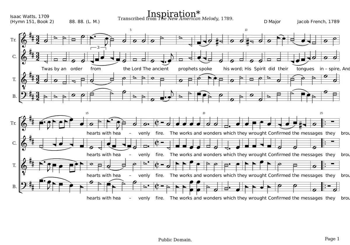 Inspiration - Jacob French - Page 1