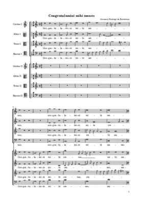 Congratulamini mihi a 8