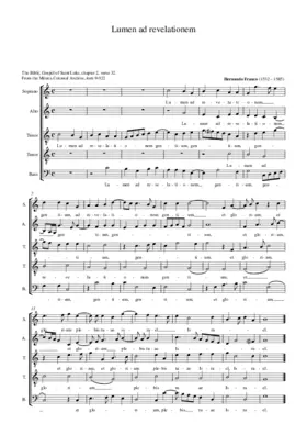 Lumen ad revelationem