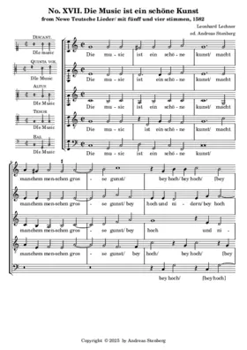 Die Music ist ein schöne Kunst