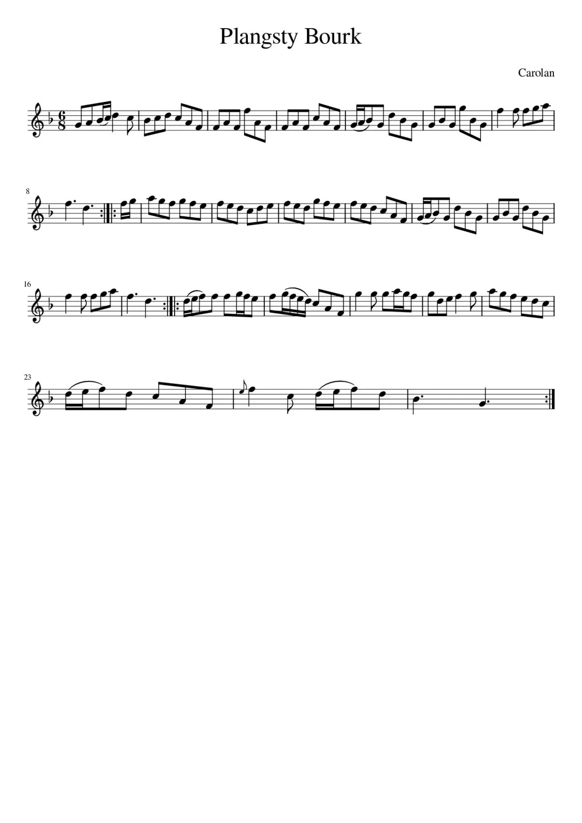 Plangsty Bourk - Page 1