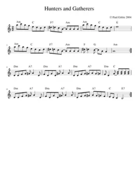 Hunters and Gatherers