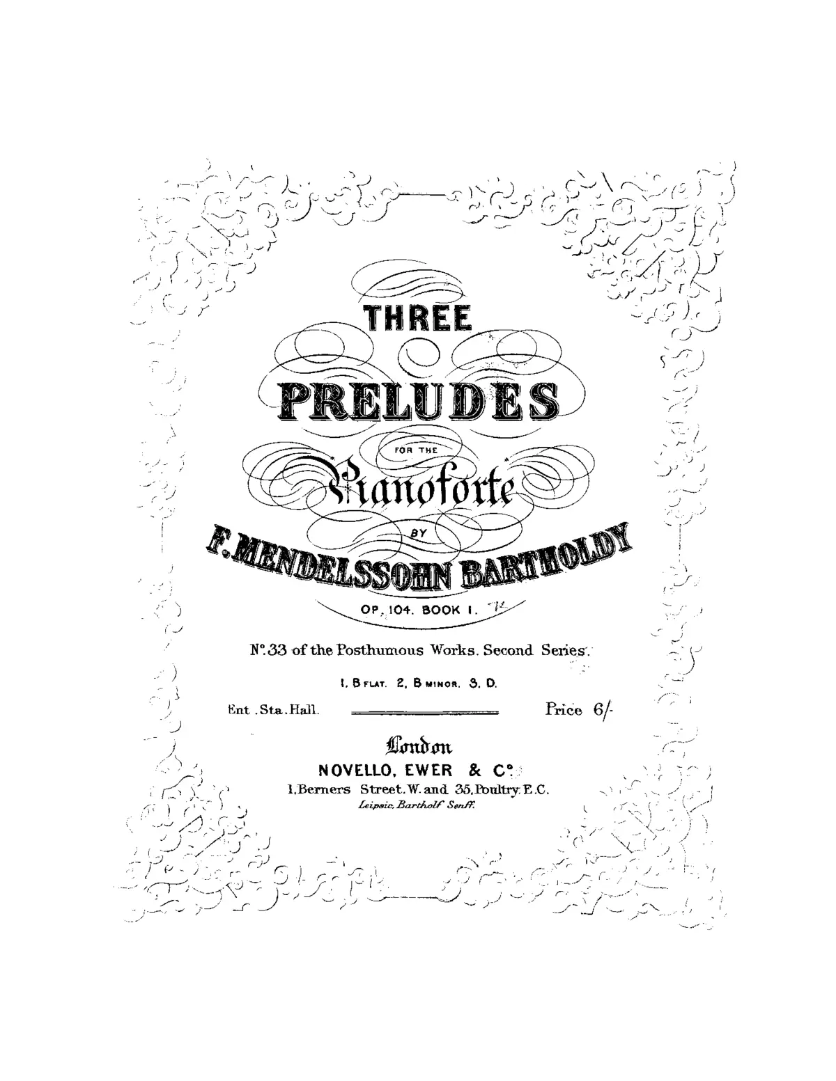 3 Preludes - Page 1