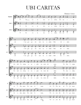 Ubi caritas III