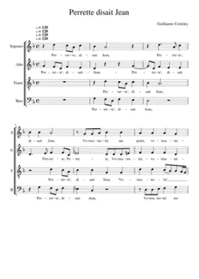 Perrette disait Jean
