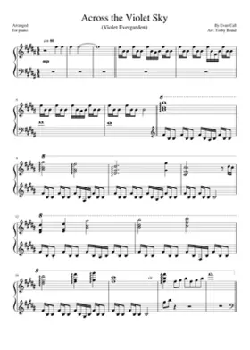 Across the Violet Sky