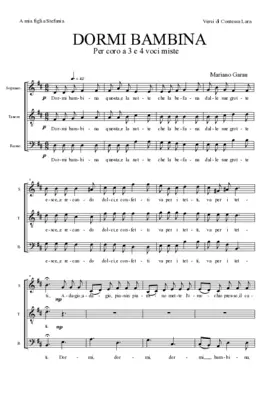 Dormi bambina