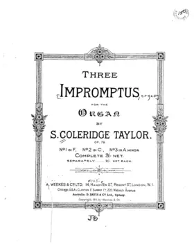 3 Impromptus