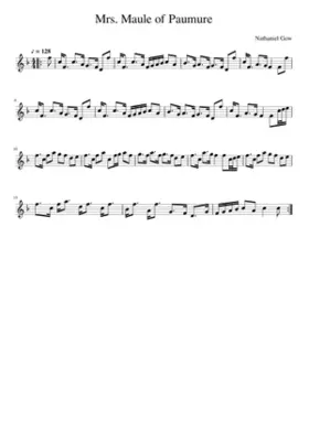 Mrs. Maule of Paumure