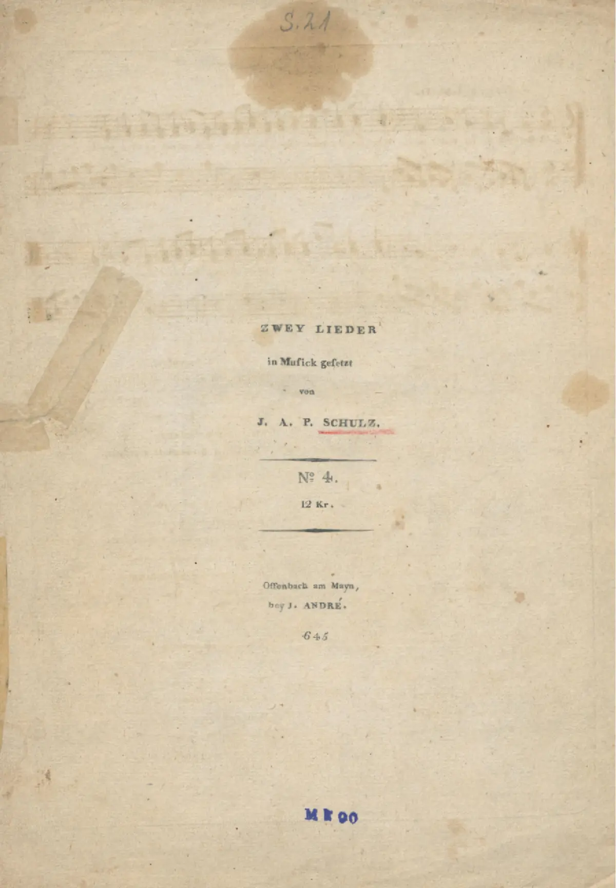 2 Lieder - Page 1