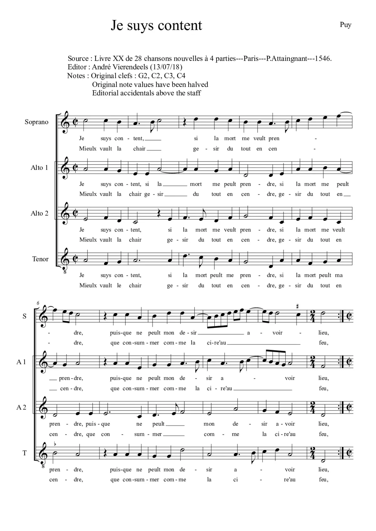 Je suys content - Page 1