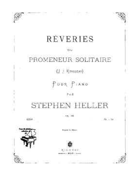 Rêveries du promeneur solitaire