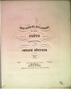 Souvenir de Milanollo