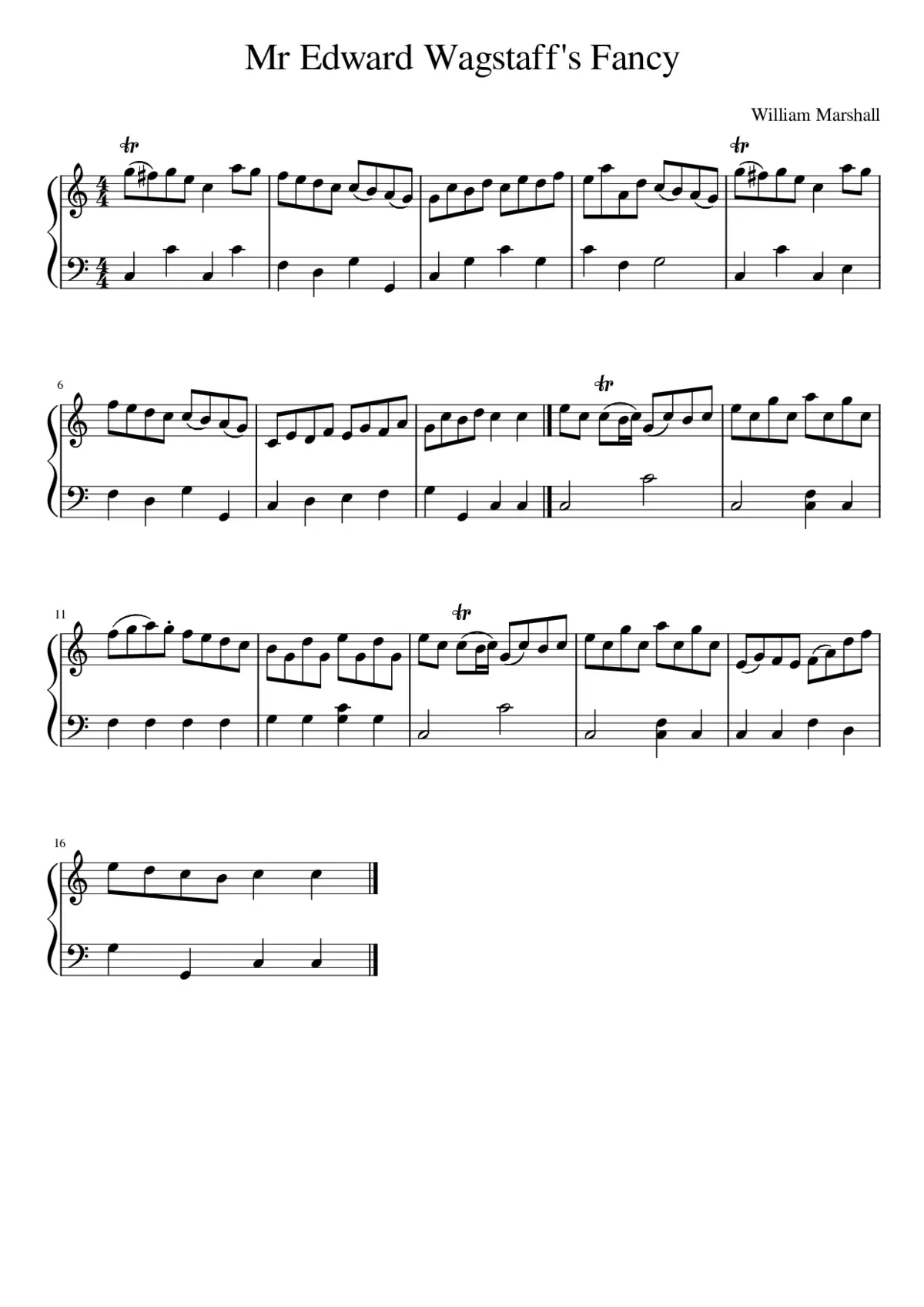 Mr Edward Wagstaff's Fancy - Page 1