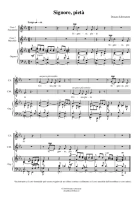 Signore, pietà