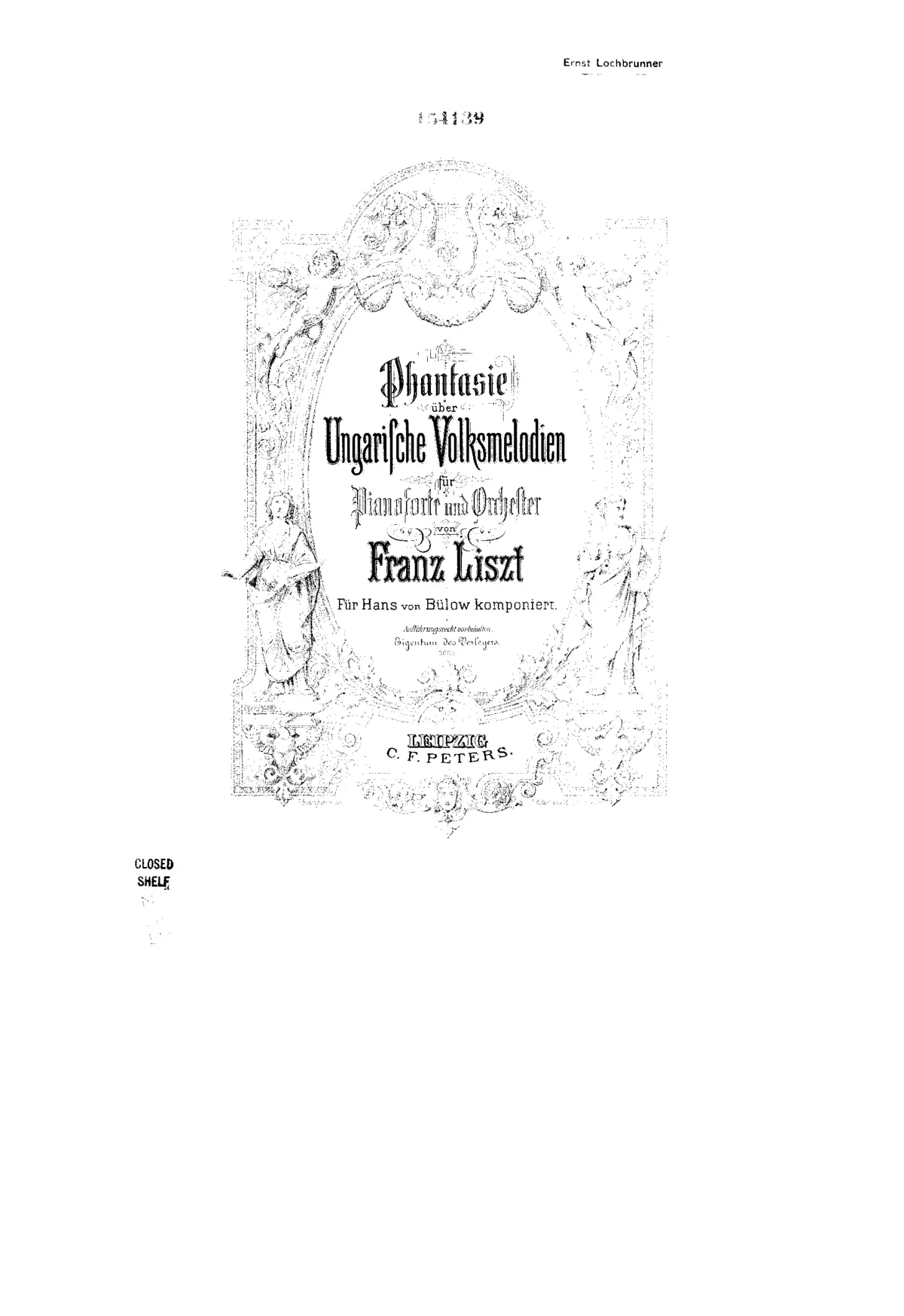Fantasie über ungarische Volksmelodien - Page 1