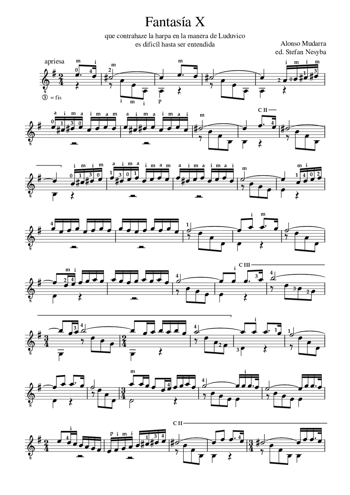 Fantasía X - Page 1