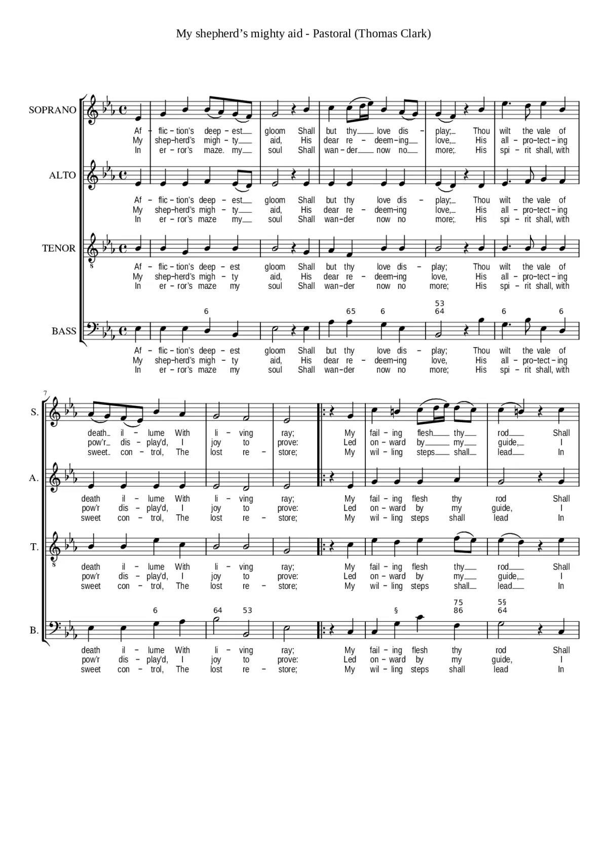 My shepherd's mighty aid - Page 1