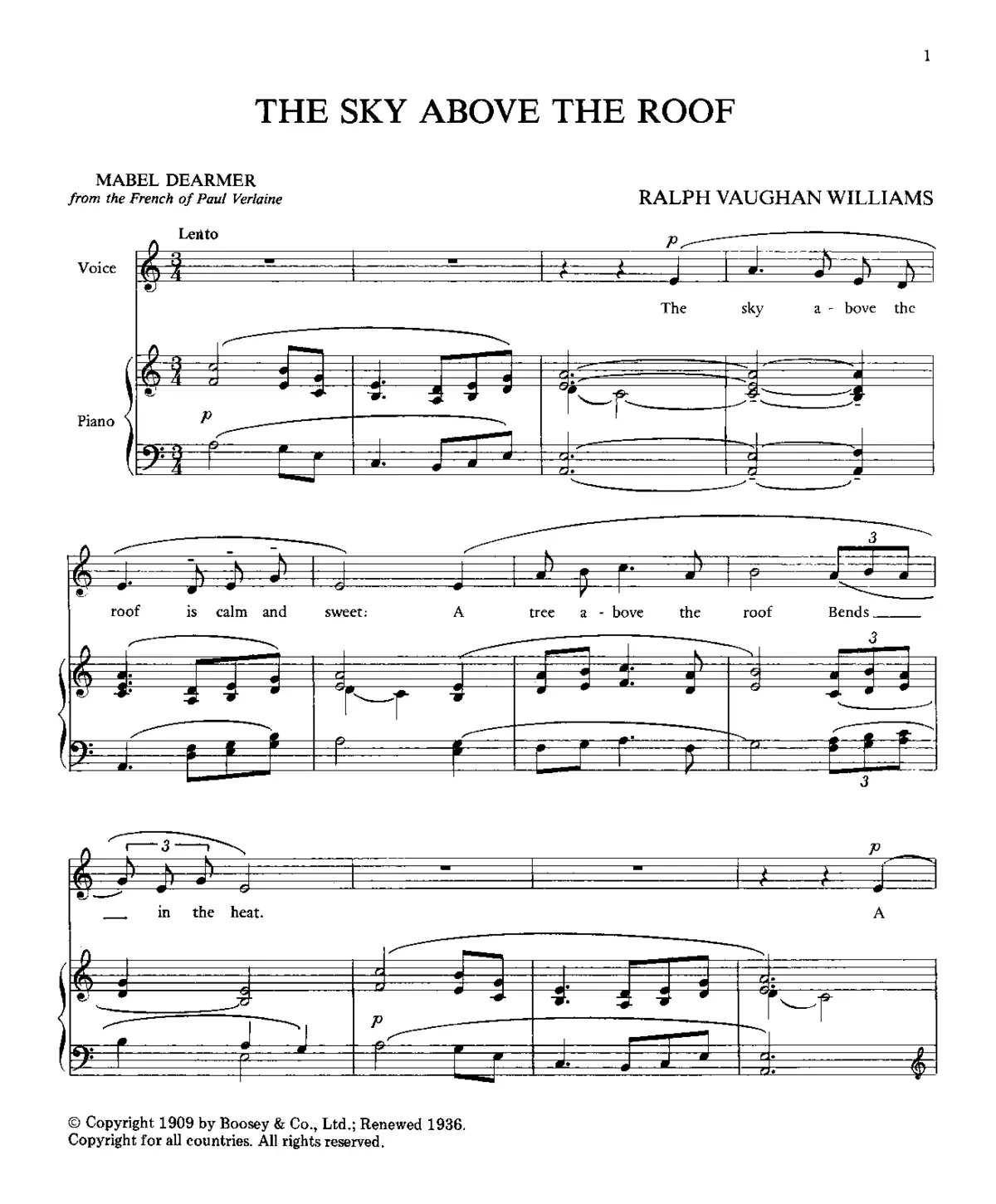 The Sky Above the Roof - Page 1