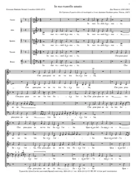 In suo ruscello amato