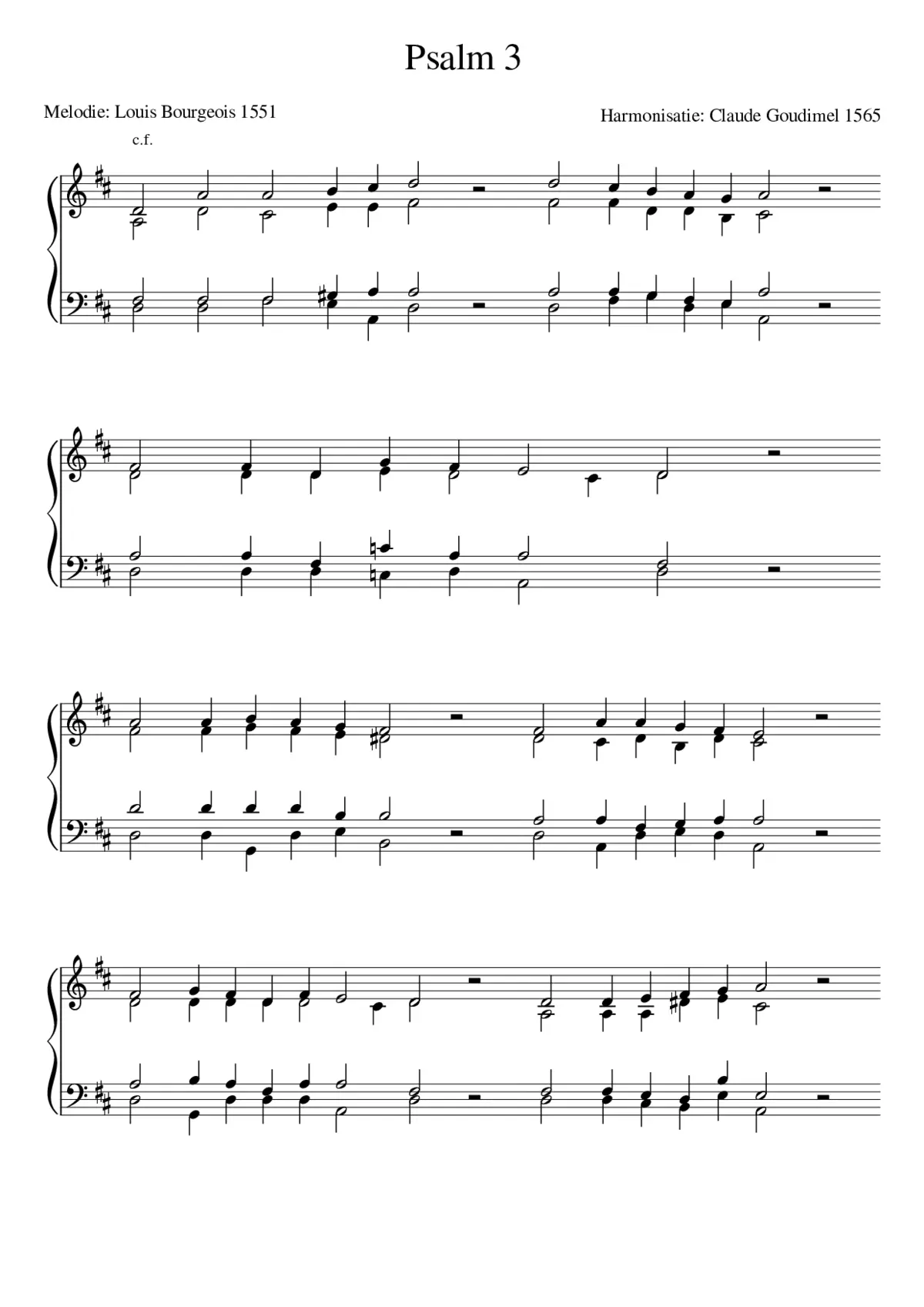 Psalm 3 - Page 1