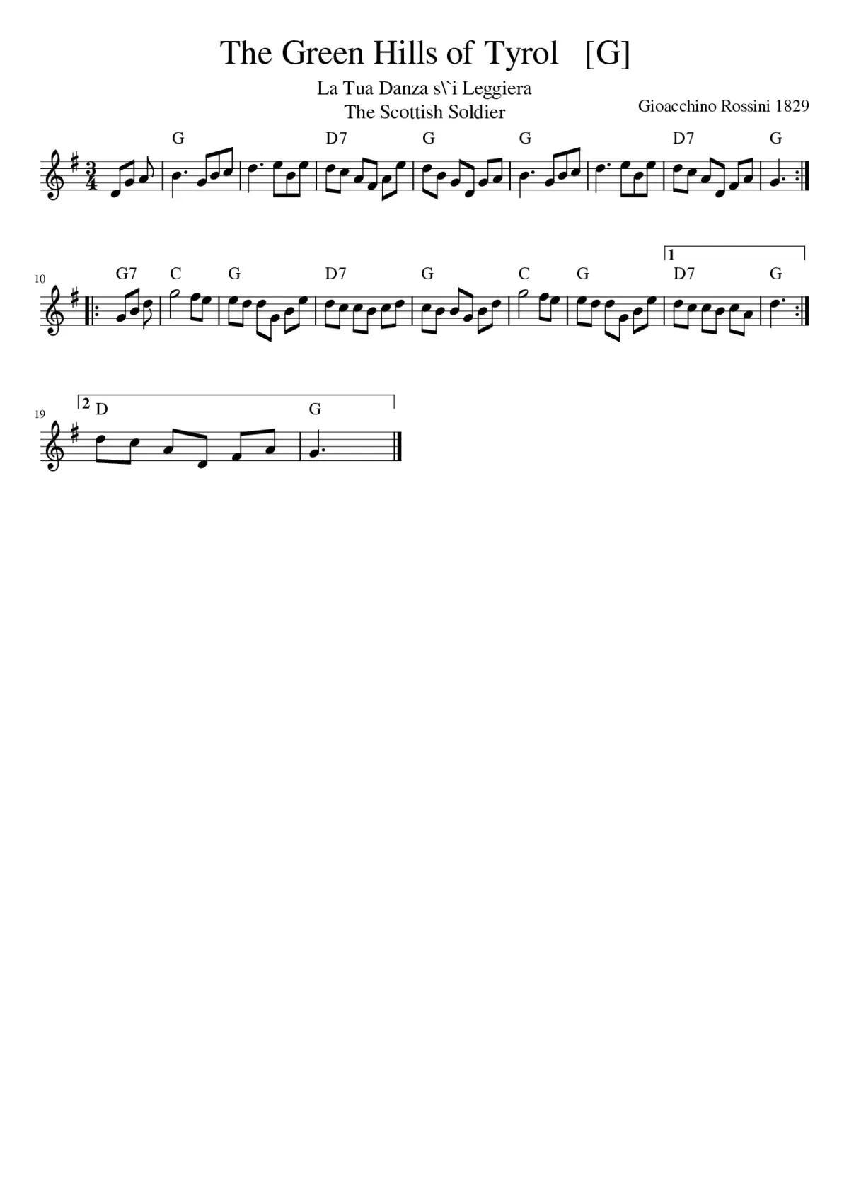 GREEN HILLS OF TYROL - Page 1