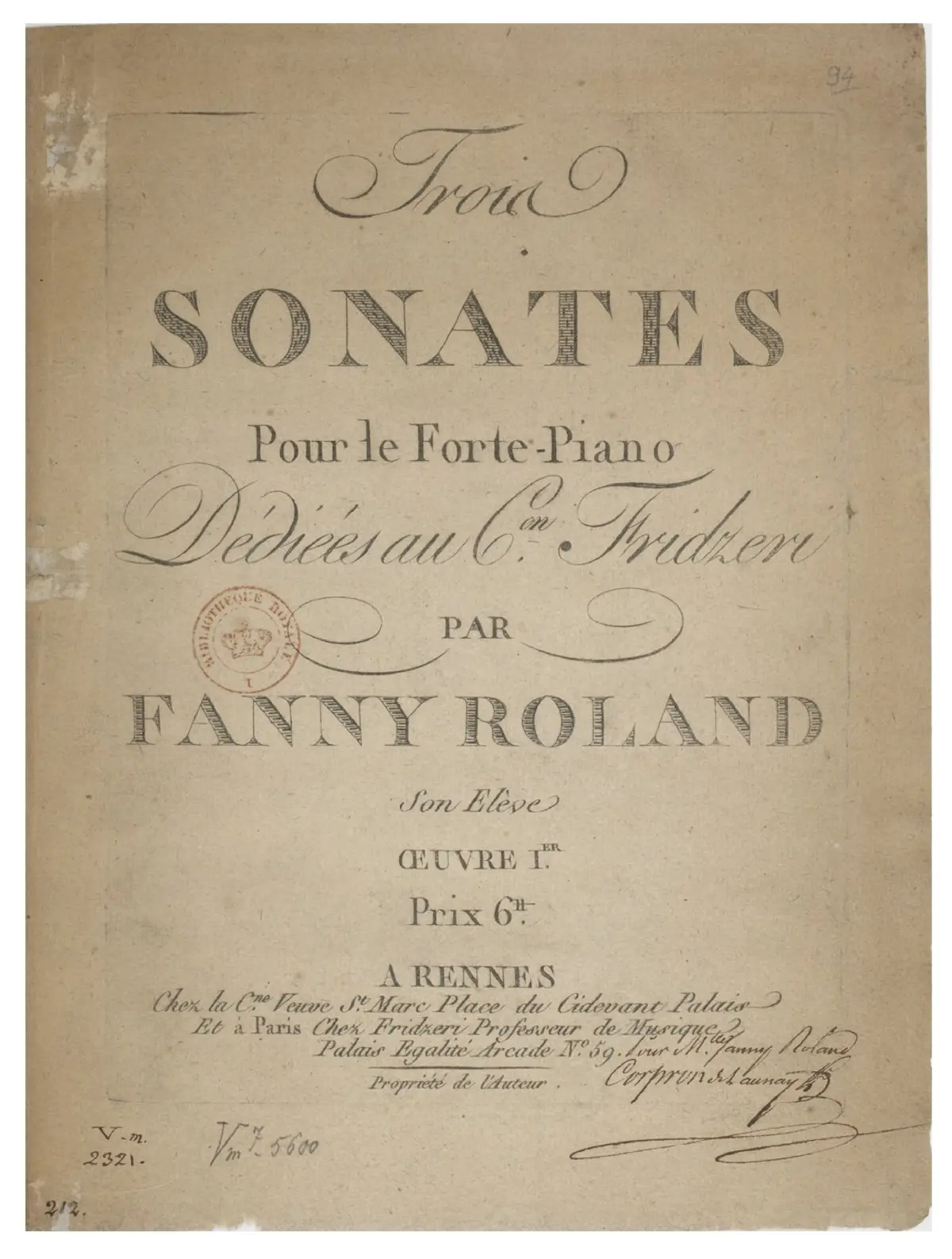3 Piano Sonatas - Page 1
