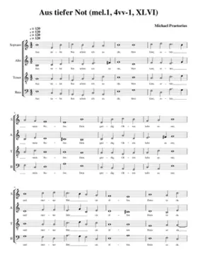 Aus tiefer Not schrei ich zu dir(1) 4vv-1