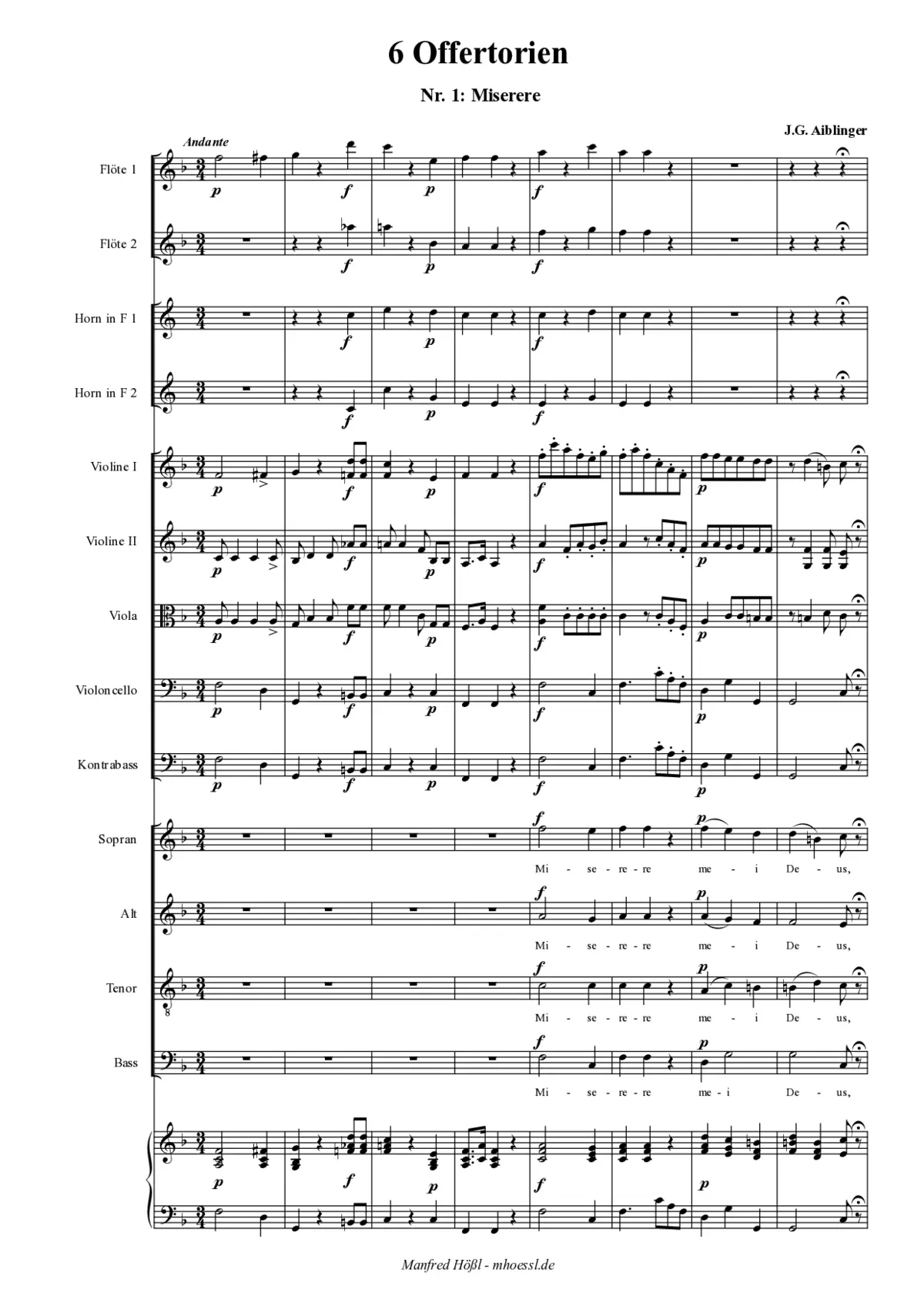 Miserere mei Deus, quoniam - Page 1