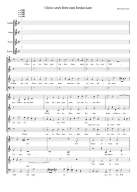 Christ unser Herr zum Jordan kam