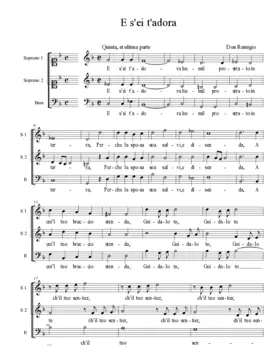 E s'ei t'adora