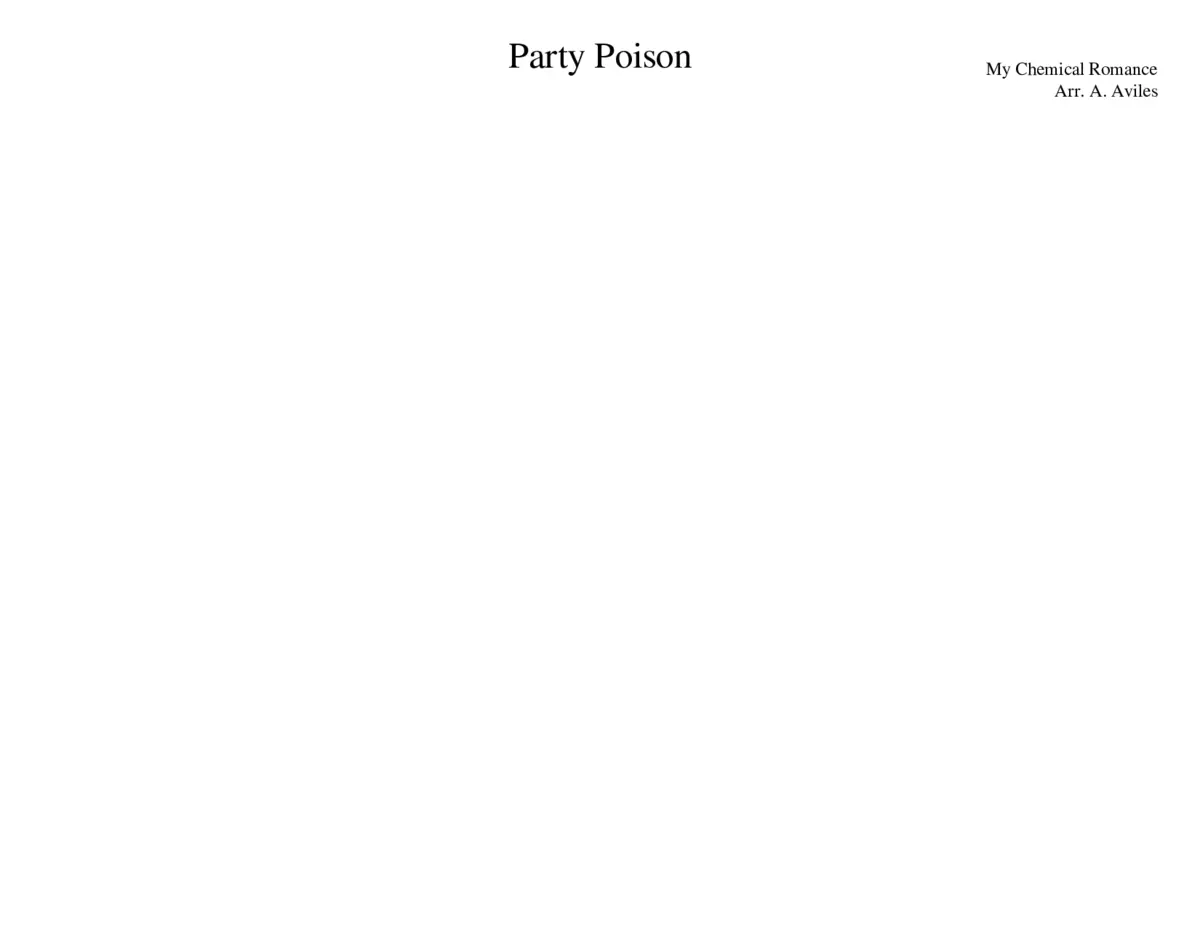 party poison - Page 1
